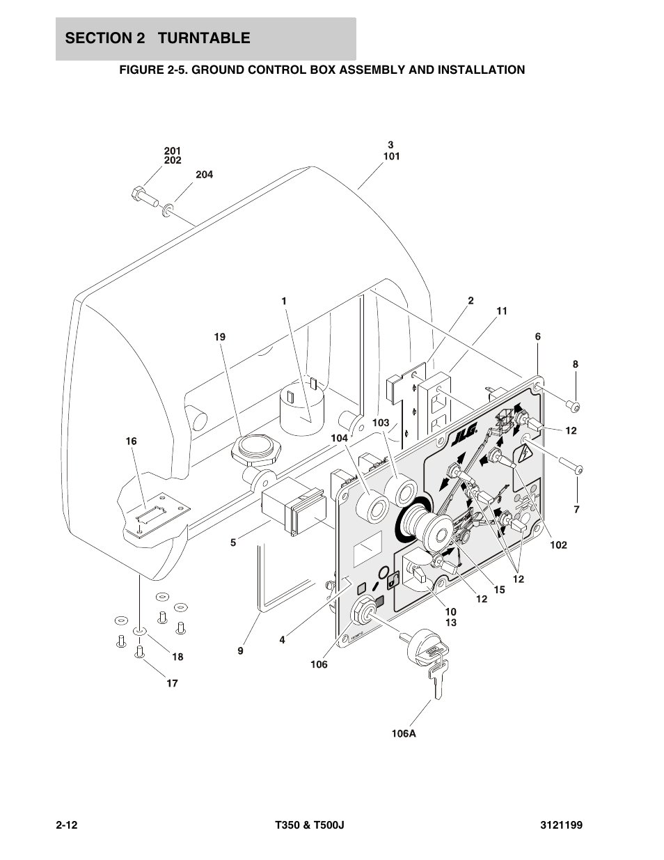 JLG T500J Parts Manual User Manual | Page 128 / 270