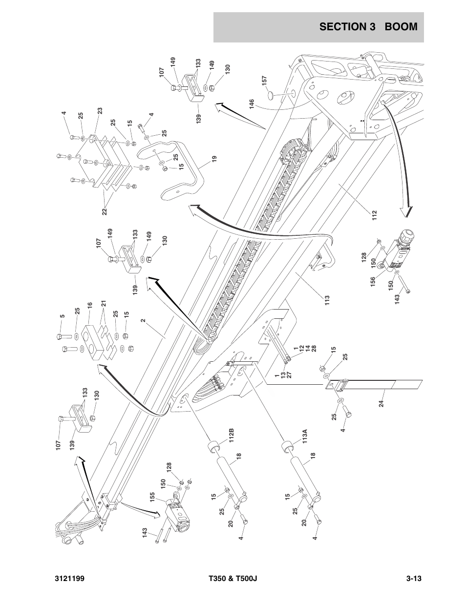JLG T500J Parts Manual User Manual | Page 153 / 270