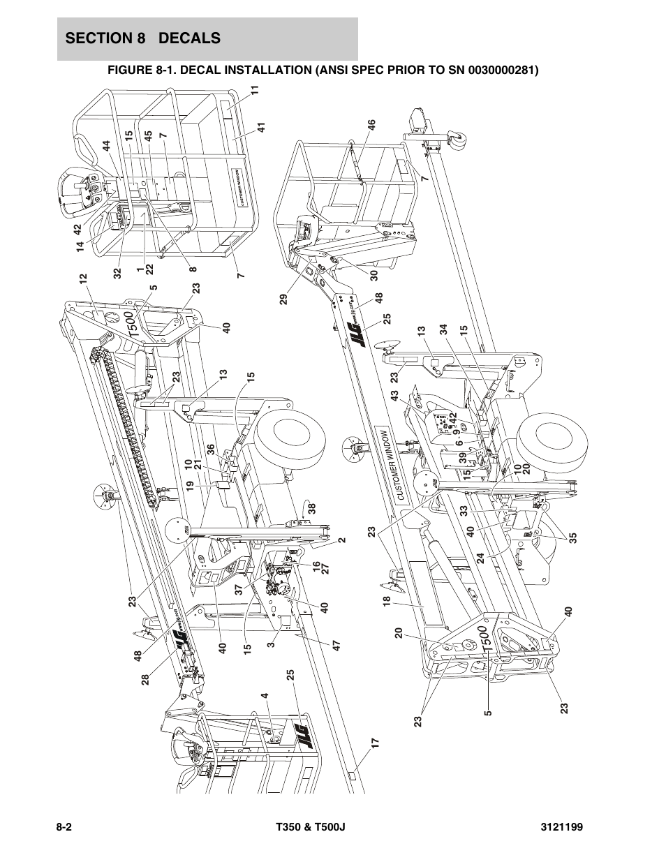 JLG T500J Parts Manual User Manual | Page 236 / 270