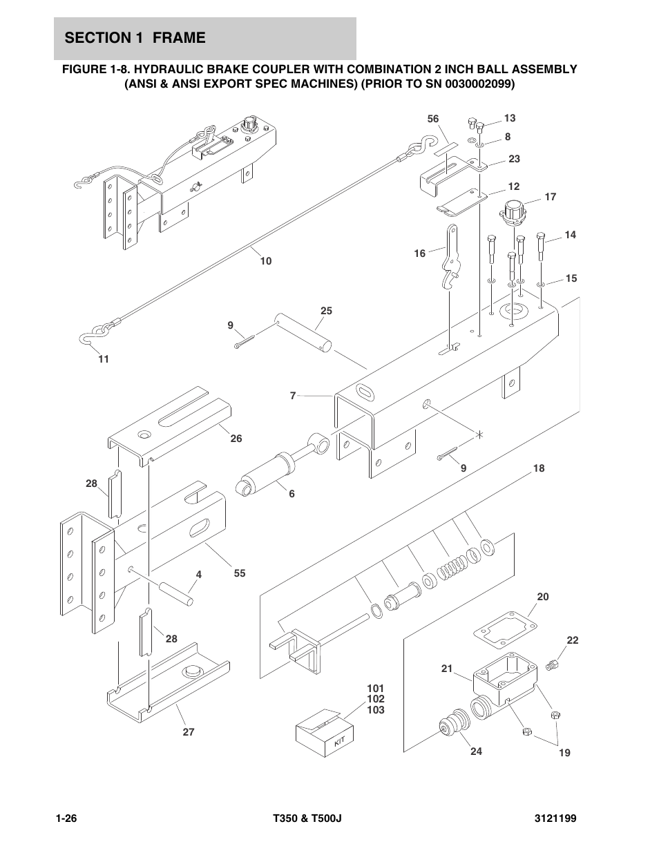 JLG T500J Parts Manual User Manual | Page 34 / 270