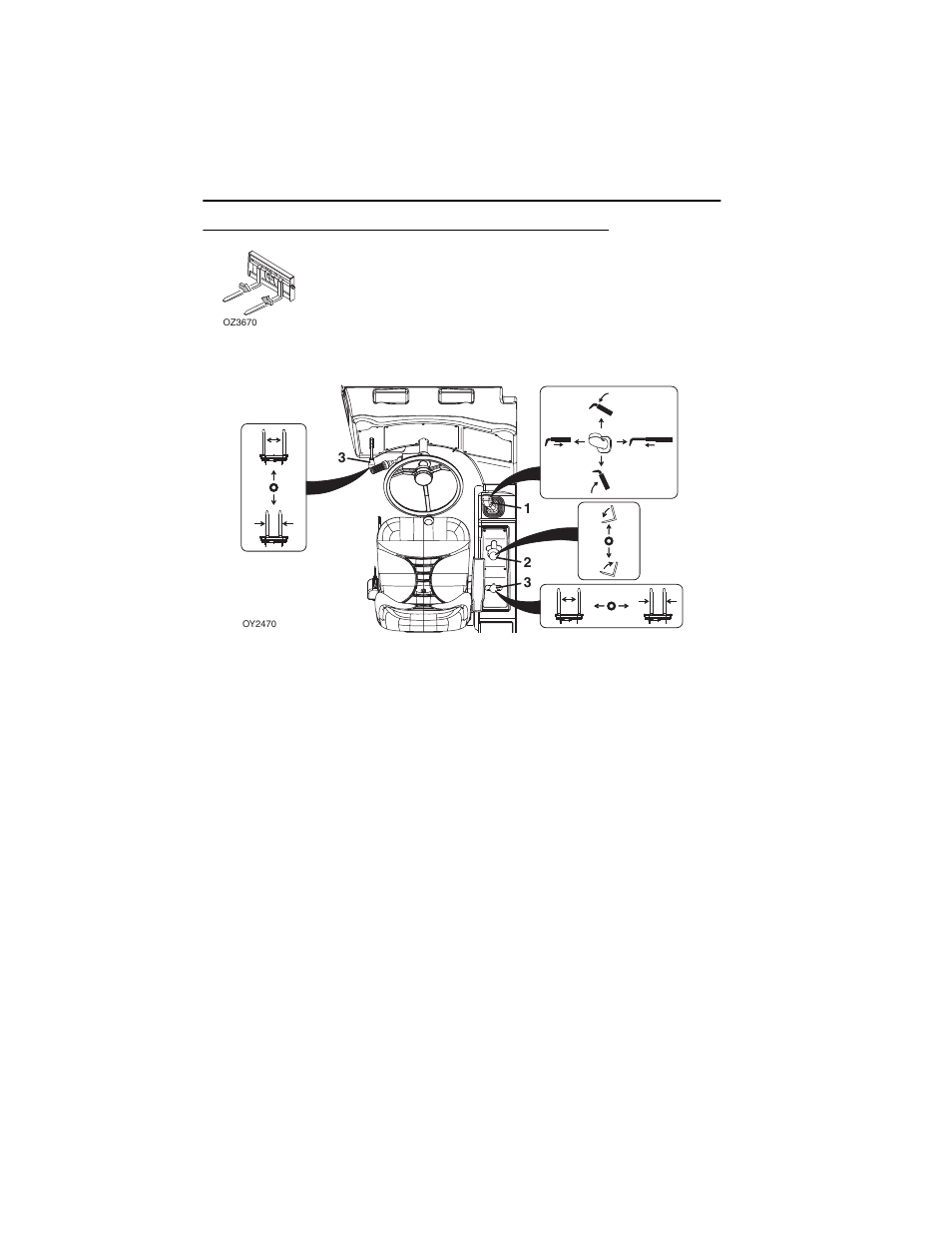 Dual fork positioning carriage, Dual fork positioning carriage -24 | JLG G10-43A (0160005444 & After) Operator Manual User Manual | Page 106 / 170