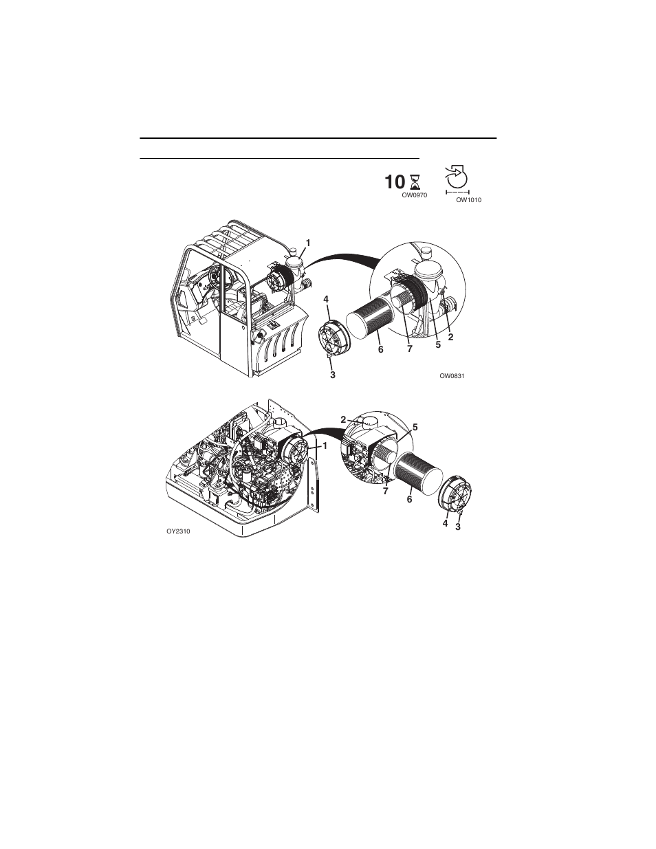 Air intake system, Air intake system -12 | JLG G10-43A (0160005444 & After) Operator Manual User Manual | Page 140 / 170