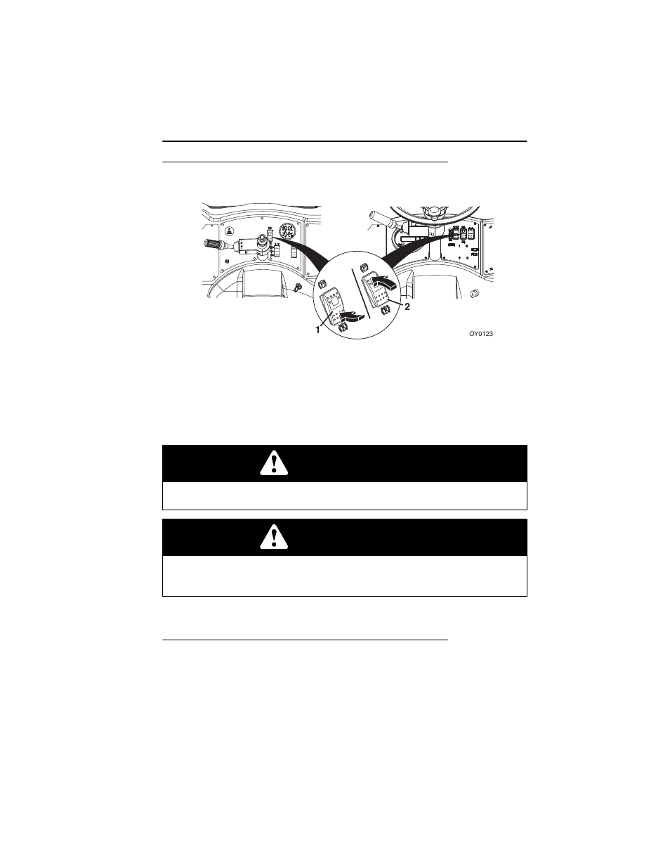 Park brake, Parking procedure, Park brake -9 parking procedure -9 | Warning | JLG G10-43A (0160005444 & After) Operator Manual User Manual | Page 51 / 170