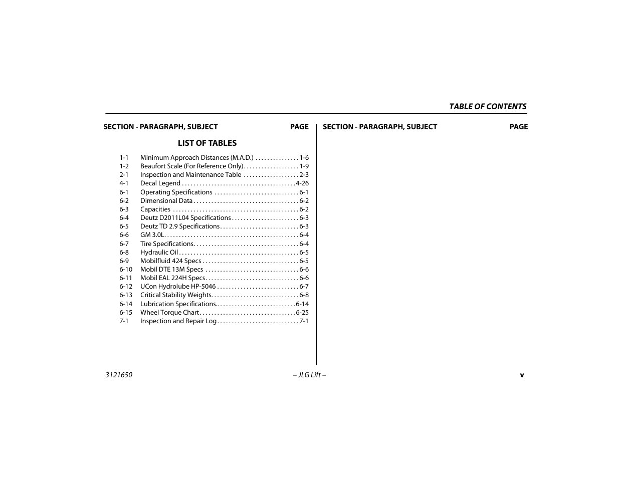 JLG 740AJ ANSI Operator Manual User Manual | Page 11 / 130