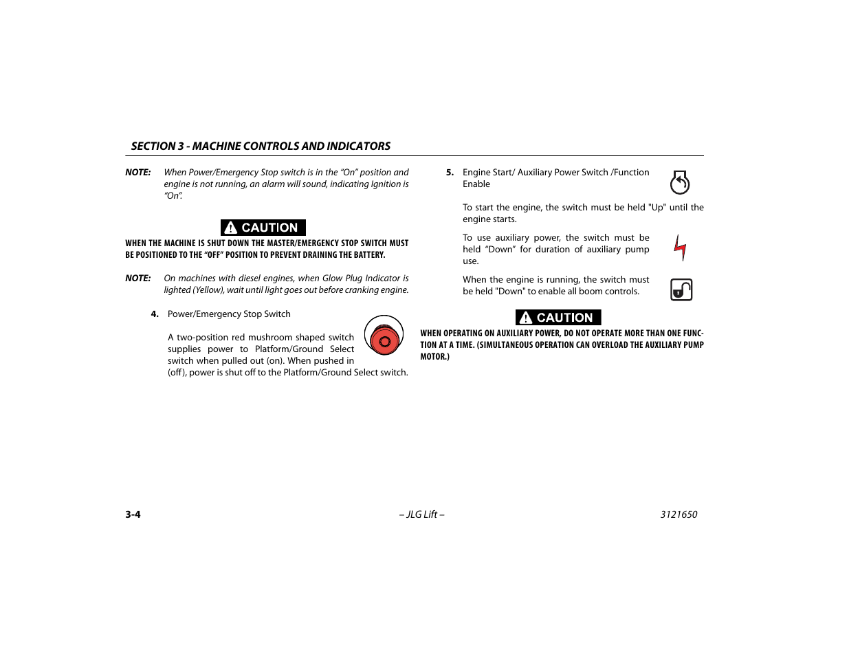 JLG 740AJ ANSI Operator Manual User Manual | Page 50 / 130