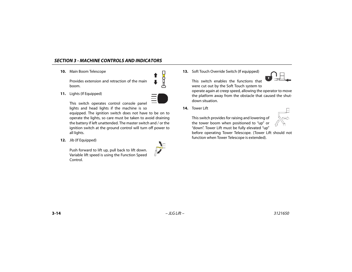 JLG 740AJ ANSI Operator Manual User Manual | Page 60 / 130