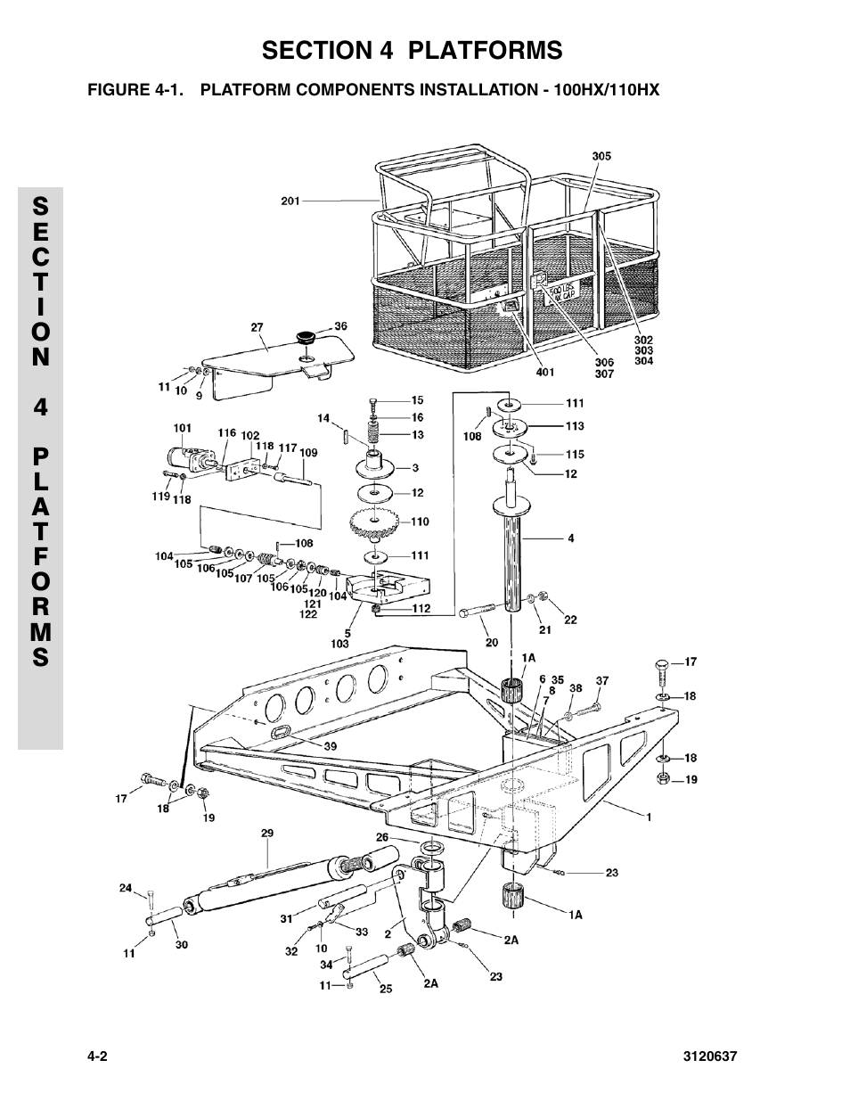 JLG 110HXER ANSI Parts Manual User Manual | Page 212 / 354