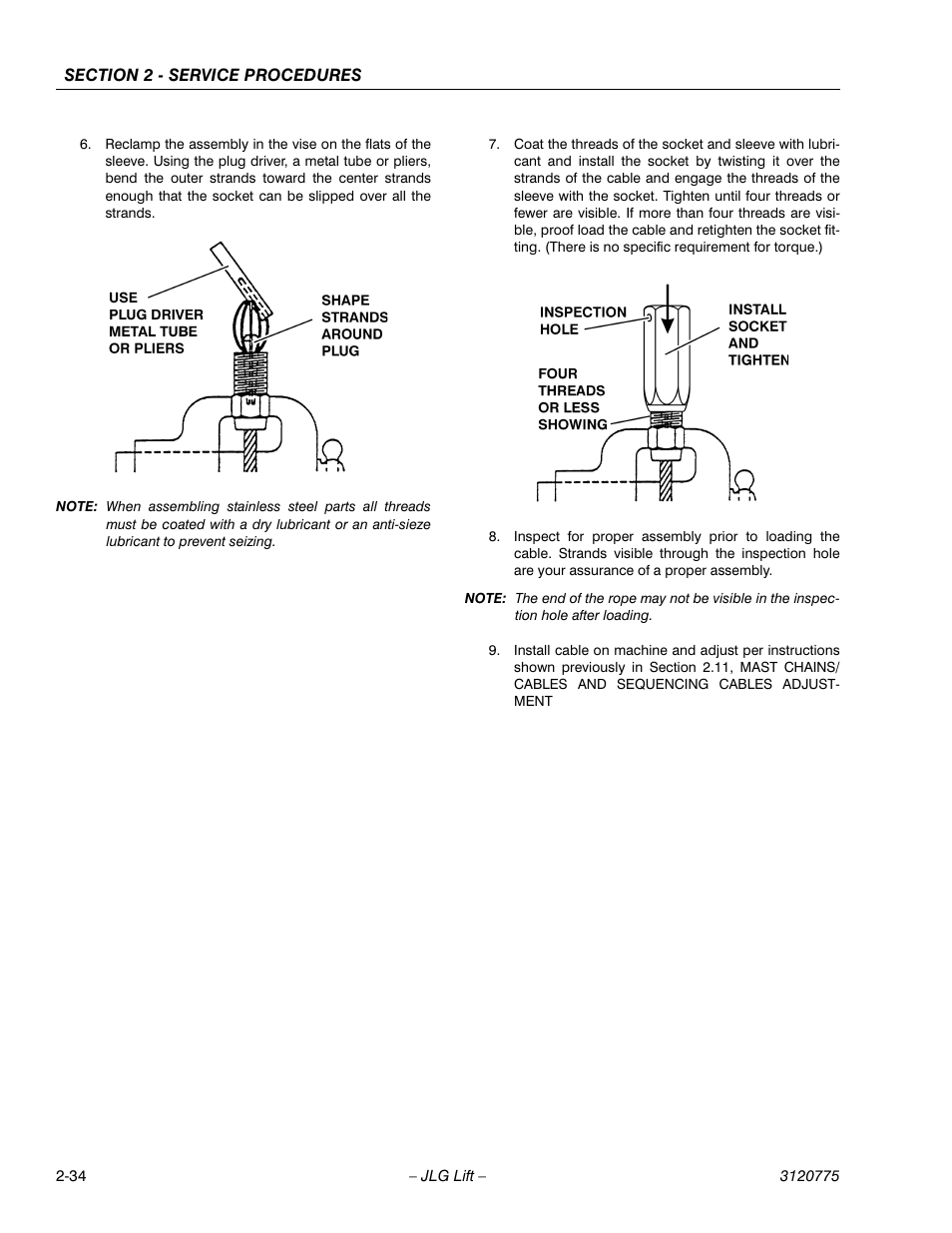 JLG 15SP Service Manual User Manual | Page 48 / 62