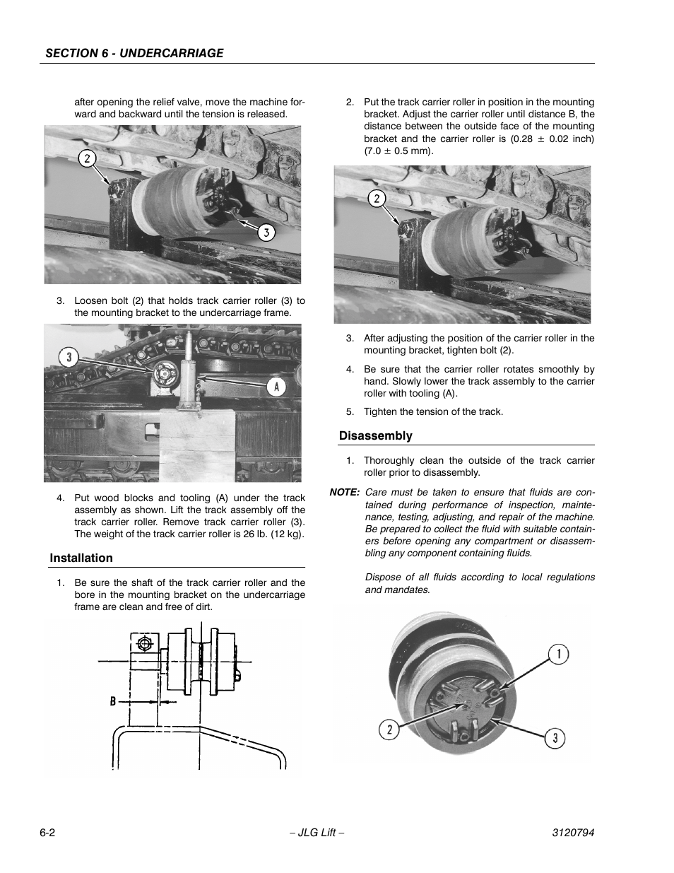 Installation, Disassembly, Installation -2 disassembly -2 | JLG 600SC_660SJC ANSI Service Manual User Manual | Page 106 / 184