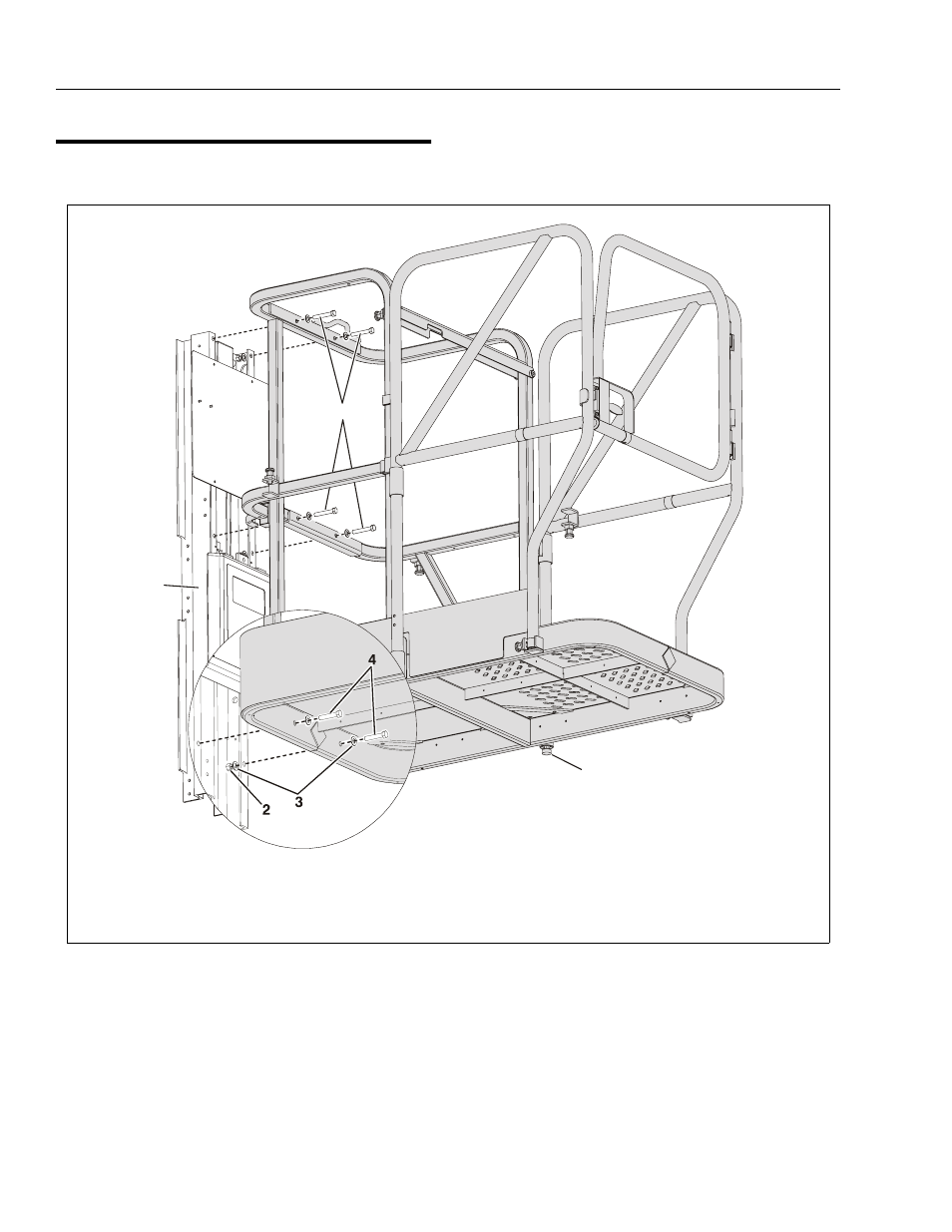 7 dvsp - stockpicker platform - installation, Dvsp - stockpicker platform - installation -24, Dvsp - stockpicker platform installation -24 | JLG DVSP Series Service Manual User Manual | Page 112 / 164