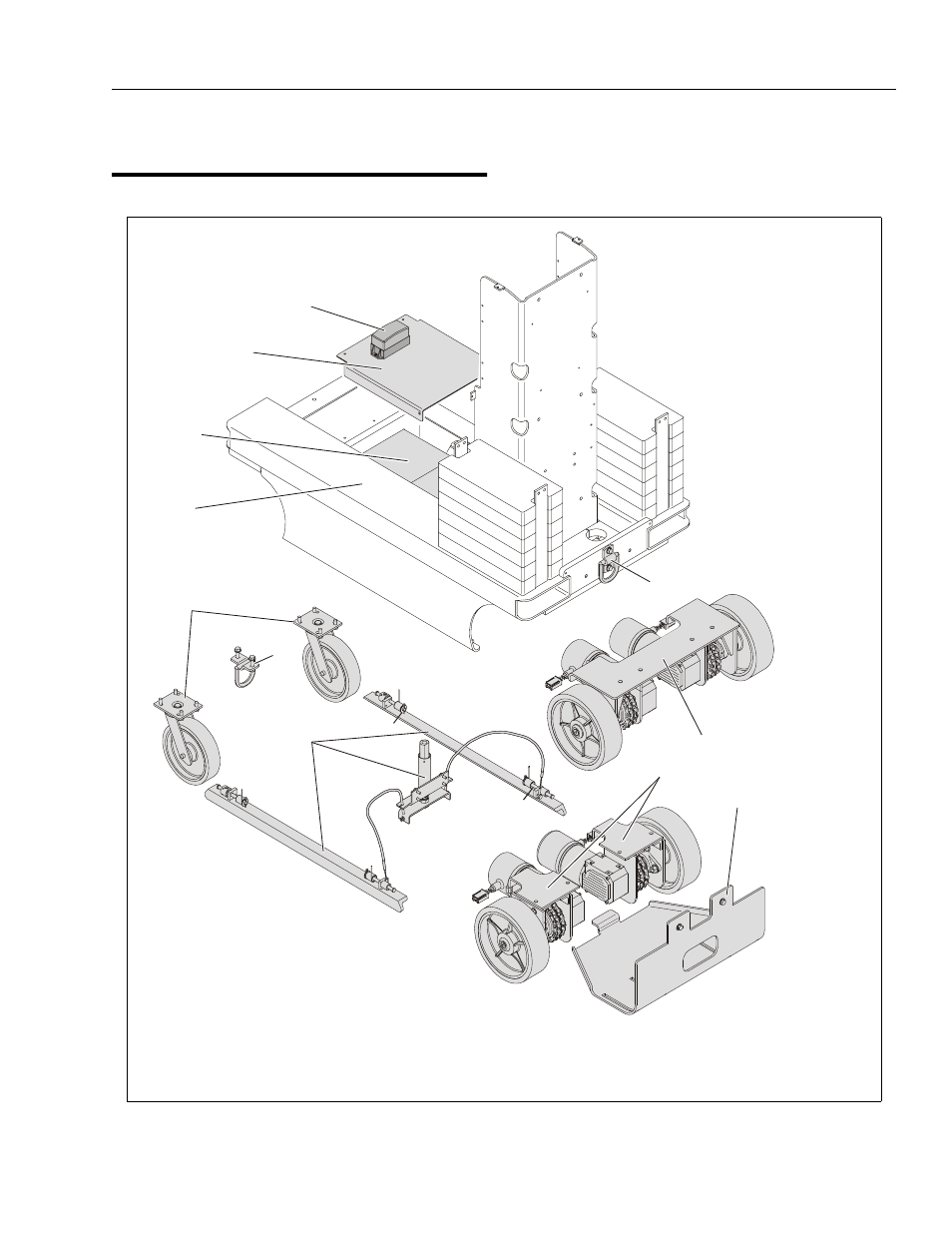 Section 3. base components, 1 base assembly components, Section 3 - base components | Base assembly components -1, Base components -1 | JLG DVSP Series Service Manual User Manual | Page 31 / 164