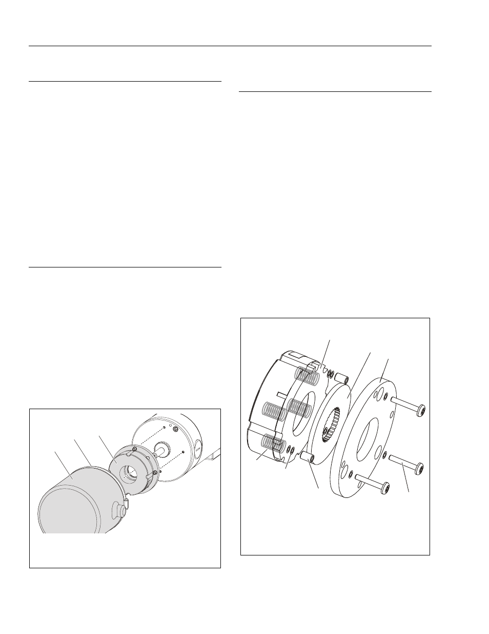 Brake operation (see figure 3-7.), Brake assembly removal, Checking/adjusting armature plate gap setting | Brake assembly components -12 | JLG DVSP Series Service Manual User Manual | Page 42 / 164