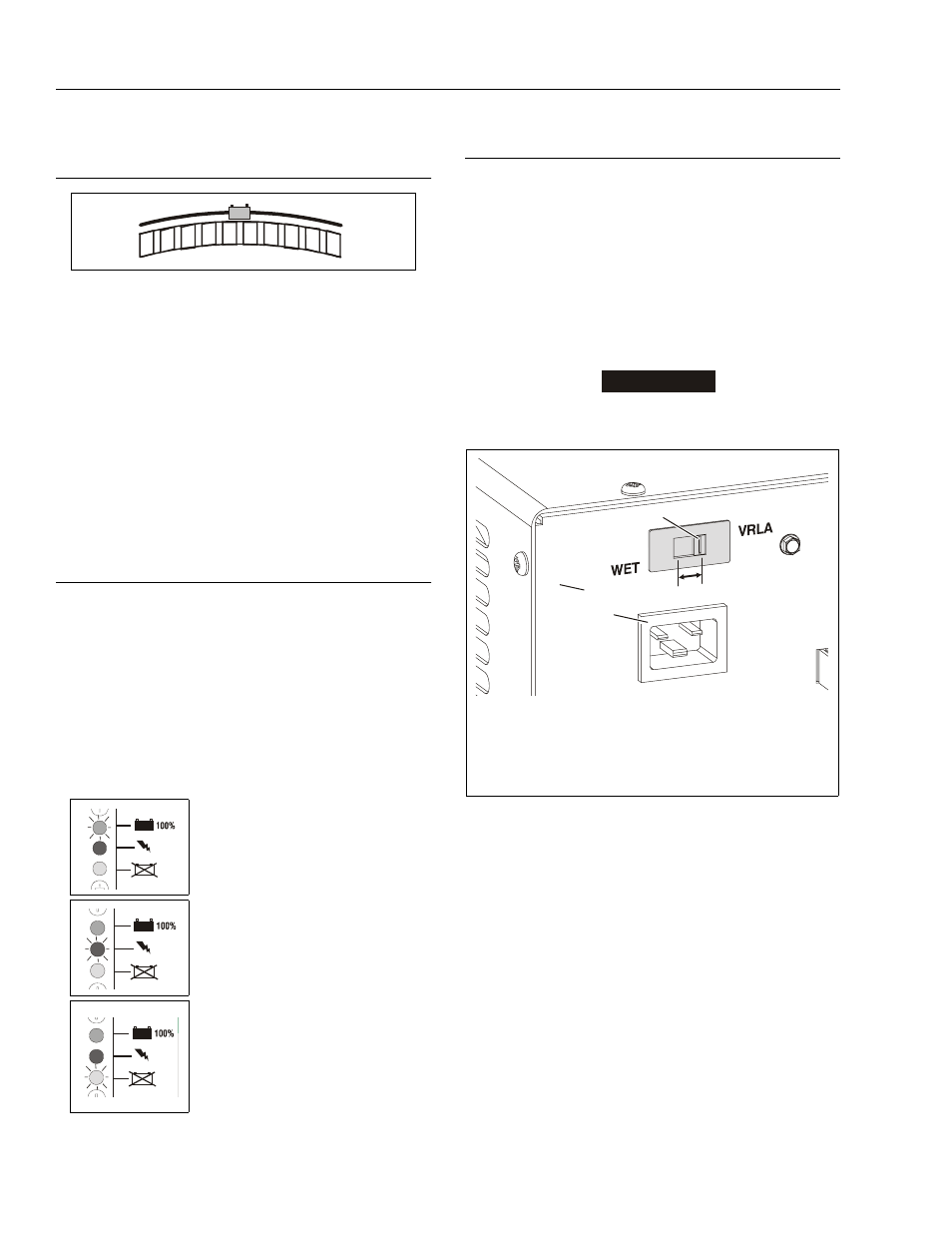 Wet/vrla battery - charging profile switch, Important | JLG DVSP Series Service Manual User Manual | Page 54 / 164