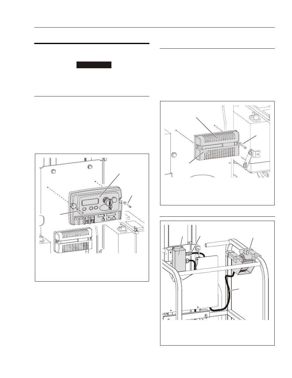 3 control components - installation, Ground control module, Traction control module | Platform control console installation, Control components - installation -3 | JLG DVSP Series Service Manual User Manual | Page 61 / 164