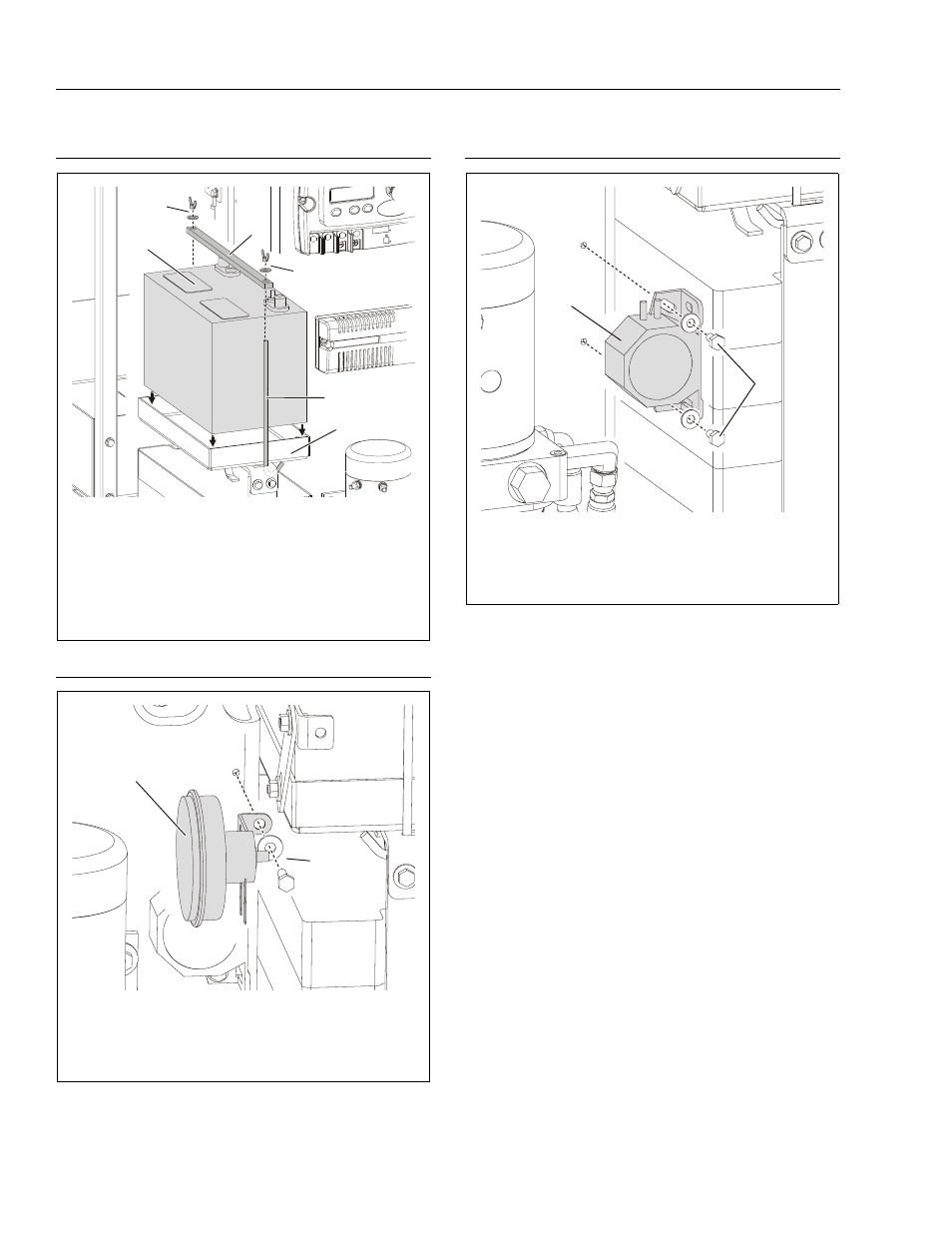 Battery installation, Horn installation, Alarm installation | JLG DVSP Series Service Manual User Manual | Page 62 / 164