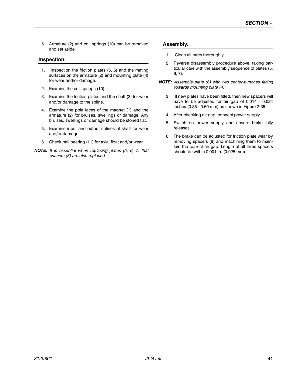 JLG 45e Service Manual User Manual | Page 67 / 98