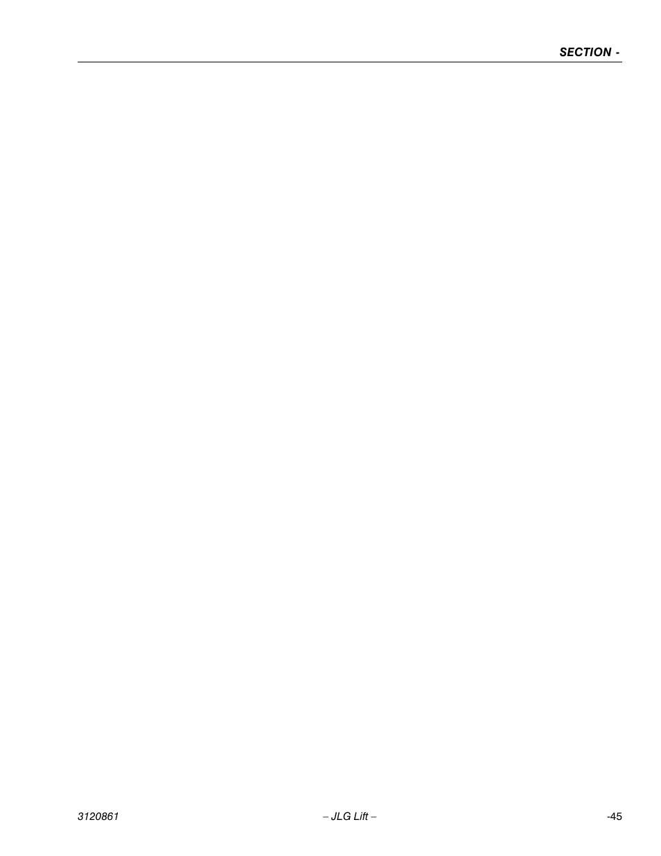 JLG 45e Service Manual User Manual | Page 71 / 98