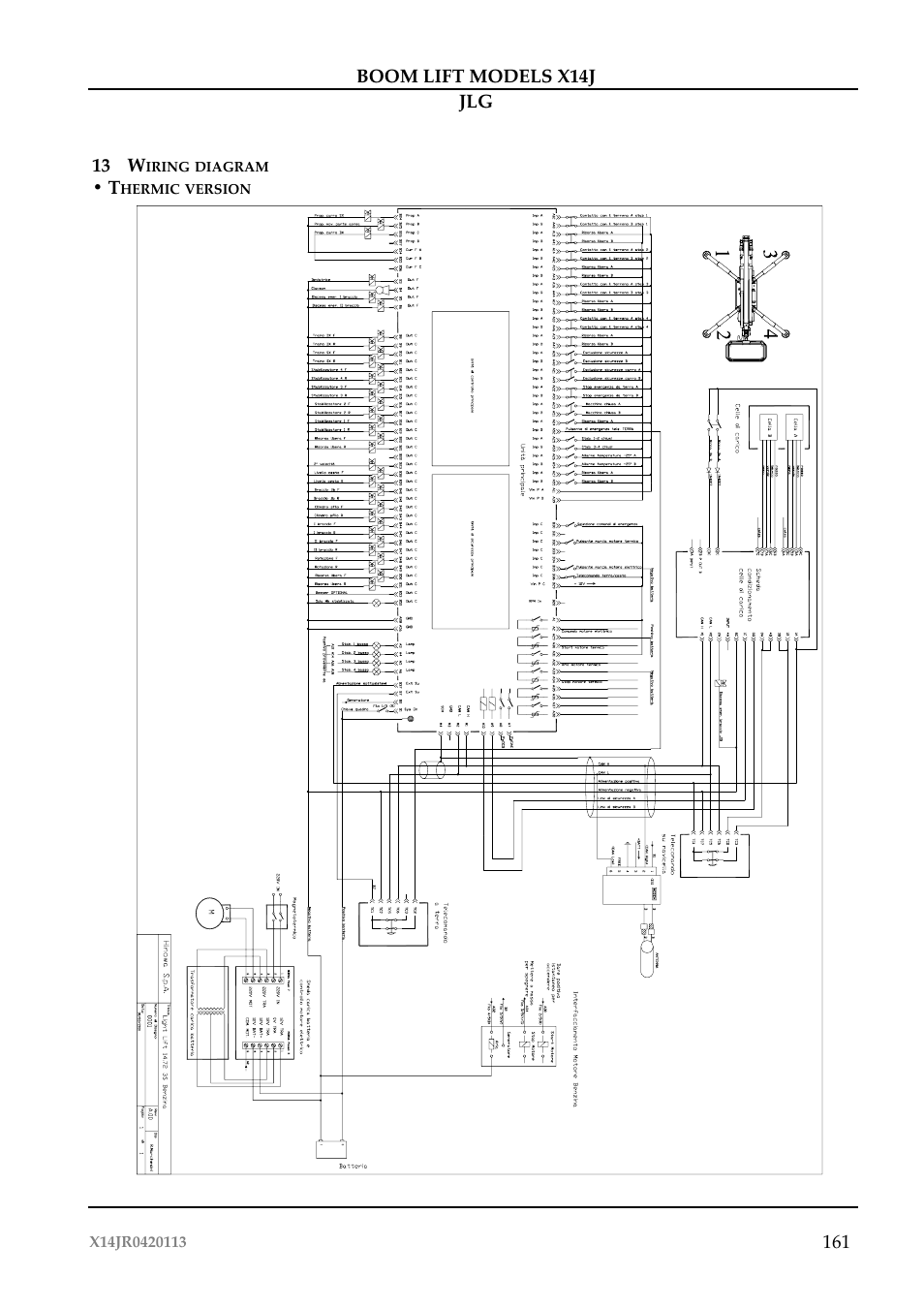 JLG X14J Operator Manual User Manual | Page 165 / 169