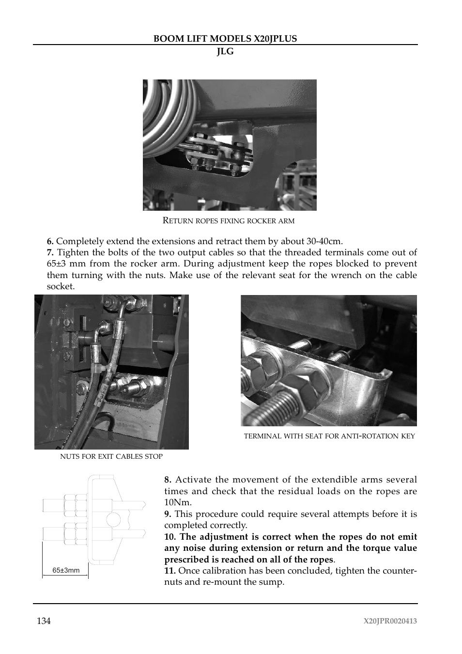 JLG X20J Plus Operator Manual User Manual | Page 138 / 178