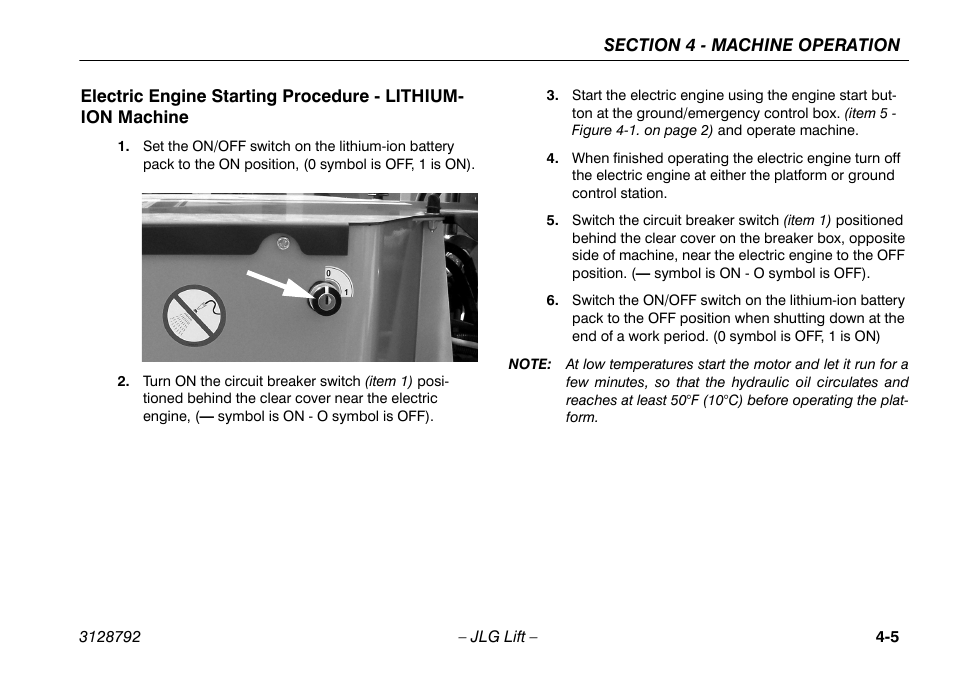 JLG X390AJ Operator Manual User Manual | Page 49 / 138