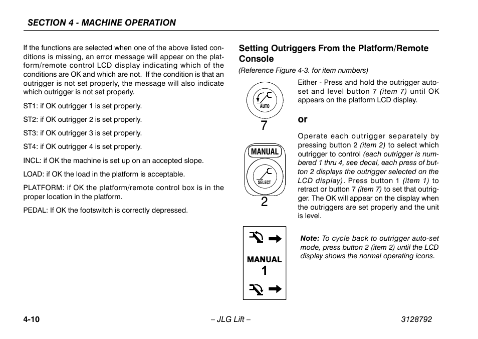 JLG X390AJ Operator Manual User Manual | Page 54 / 138