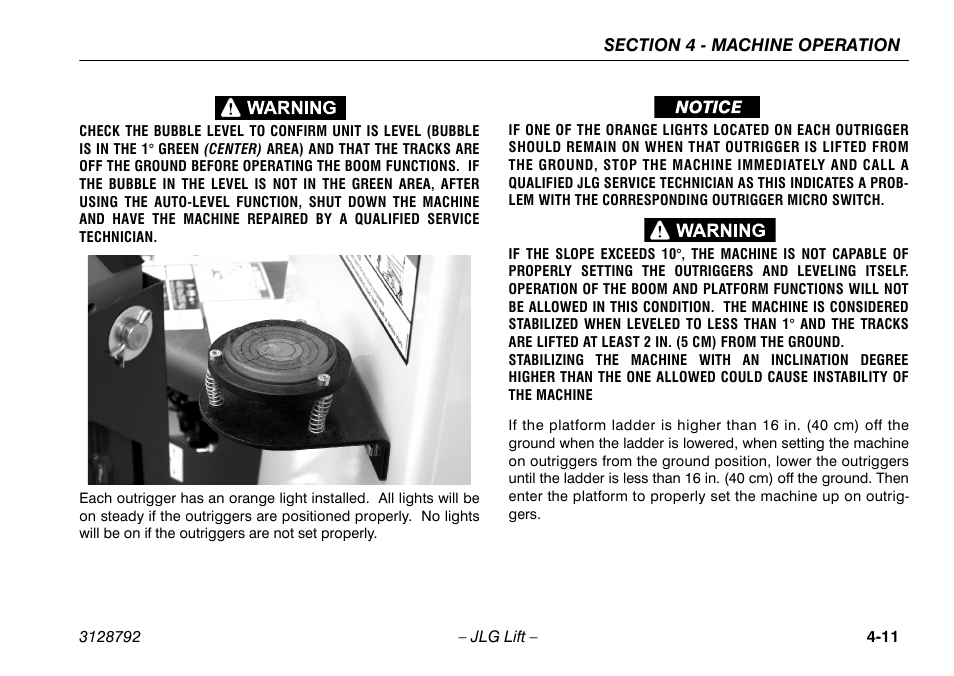 JLG X390AJ Operator Manual User Manual | Page 55 / 138