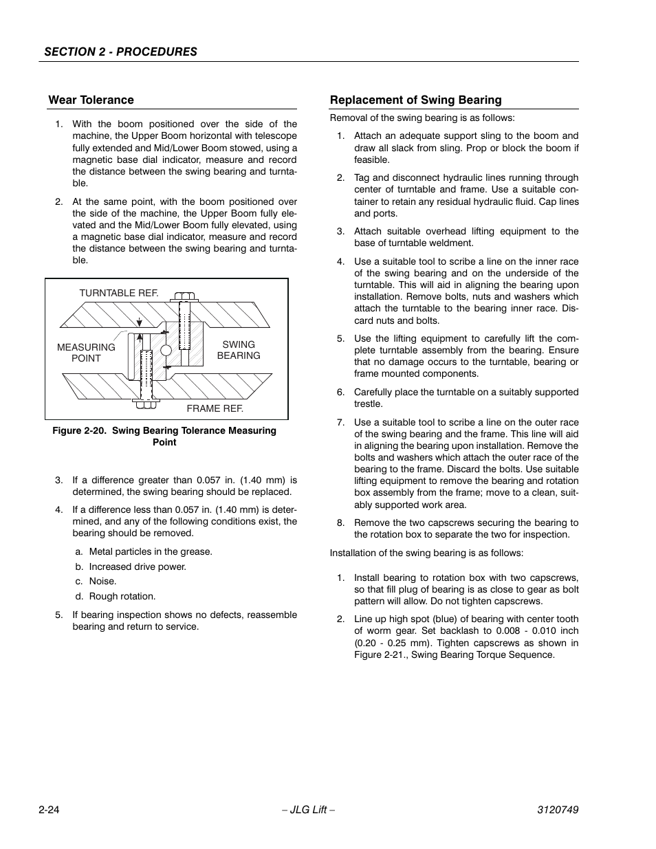 JLG 450AJ ANSI Service Manual User Manual | Page 42 / 152