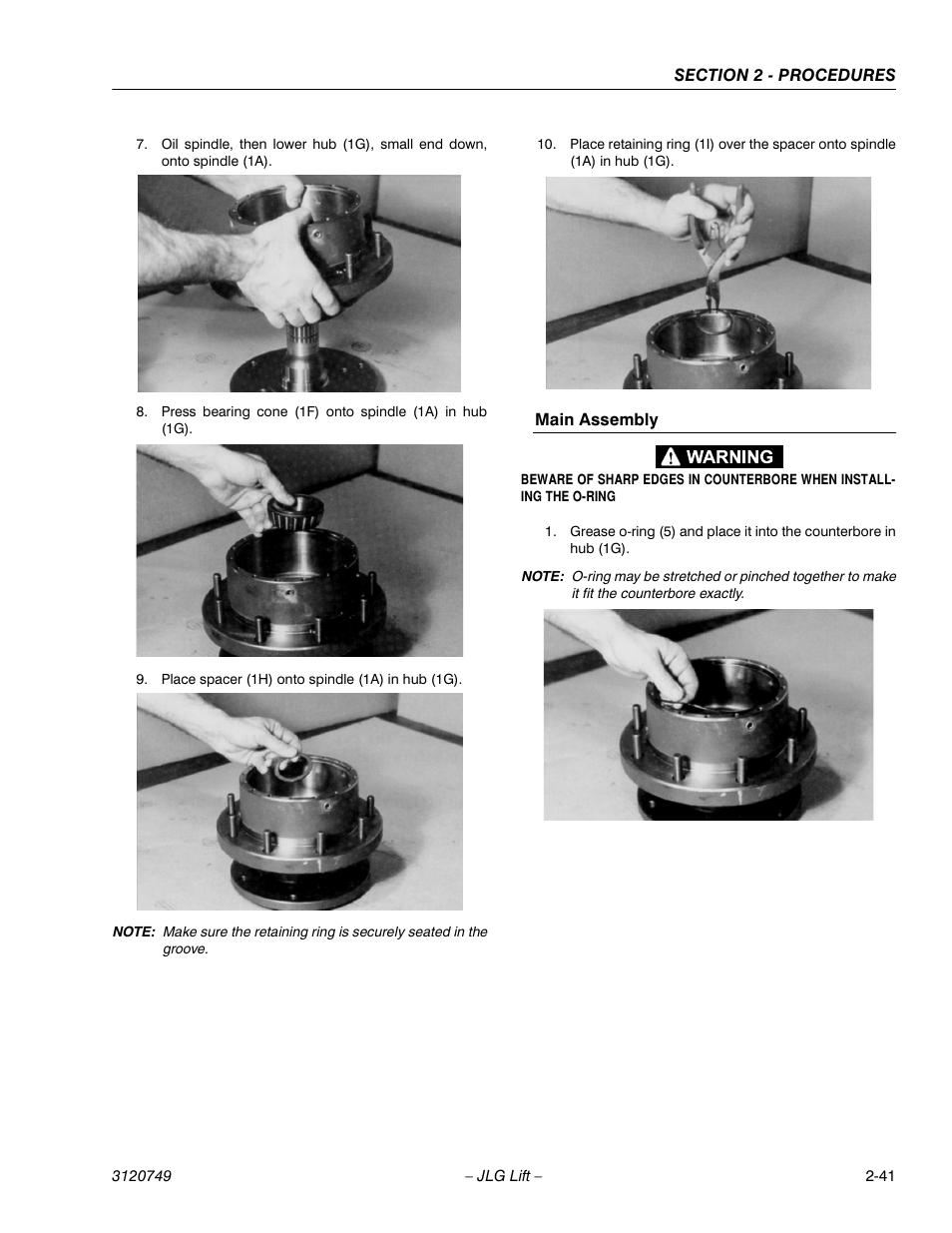 JLG 450AJ ANSI Service Manual User Manual | Page 59 / 152