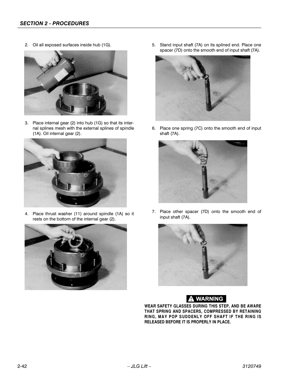 JLG 450AJ ANSI Service Manual User Manual | Page 60 / 152