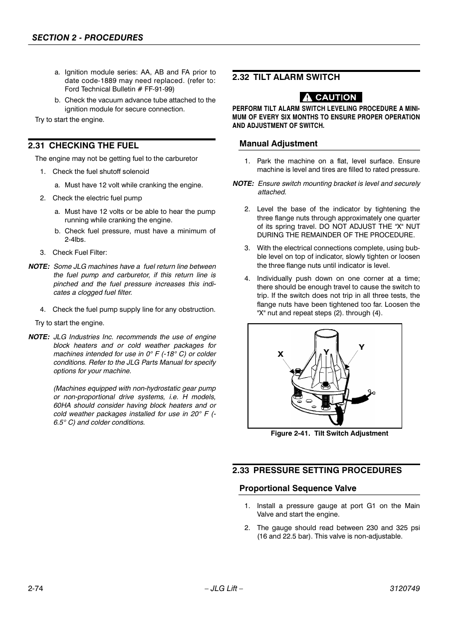 JLG 450AJ ANSI Service Manual User Manual | Page 92 / 152