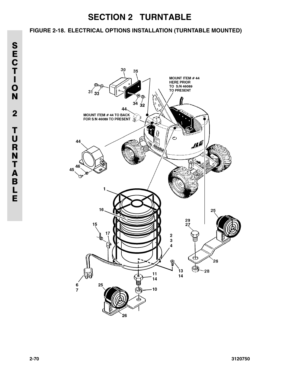 JLG 450AJ ANSI Parts Manual User Manual | Page 118 / 266