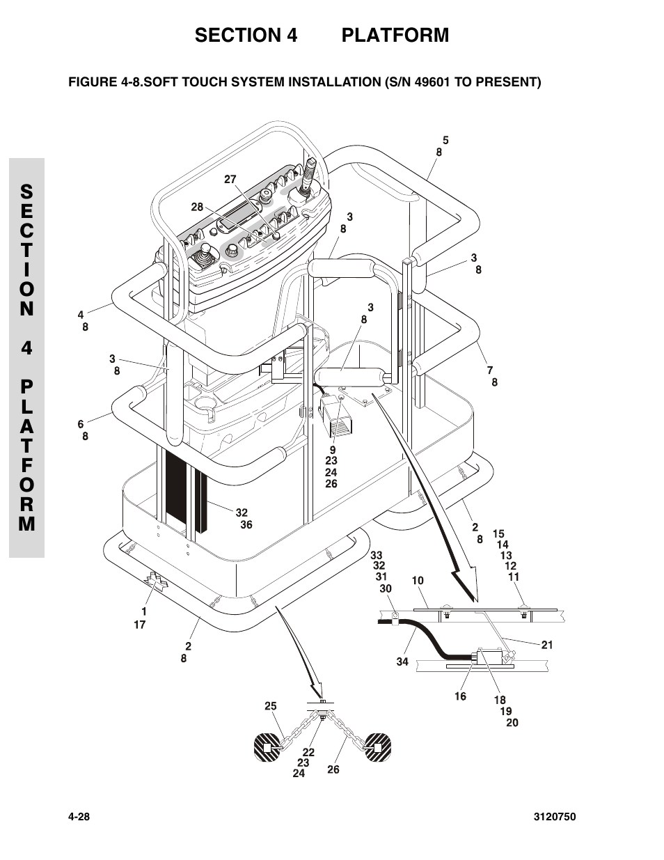 JLG 450AJ ANSI Parts Manual User Manual | Page 172 / 266