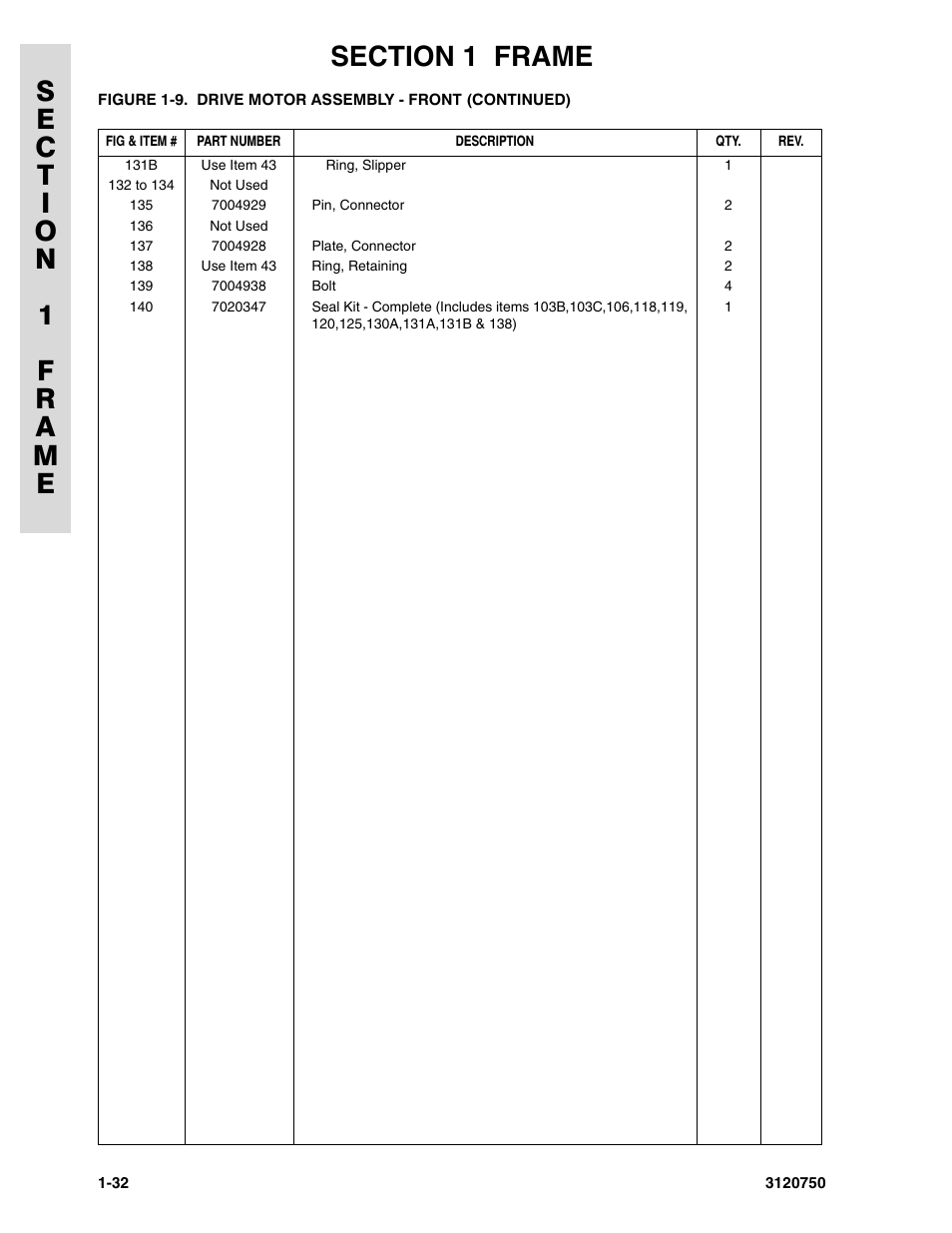 JLG 450AJ ANSI Parts Manual User Manual | Page 38 / 266