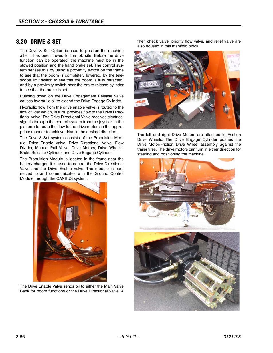 20 drive & set, Drive & set -67 | JLG T350 Service Manual User Manual | Page 102 / 230
