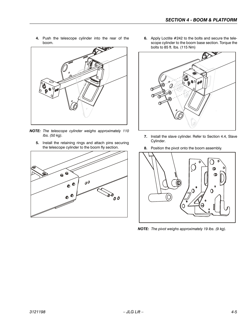 JLG T350 Service Manual User Manual | Page 137 / 230