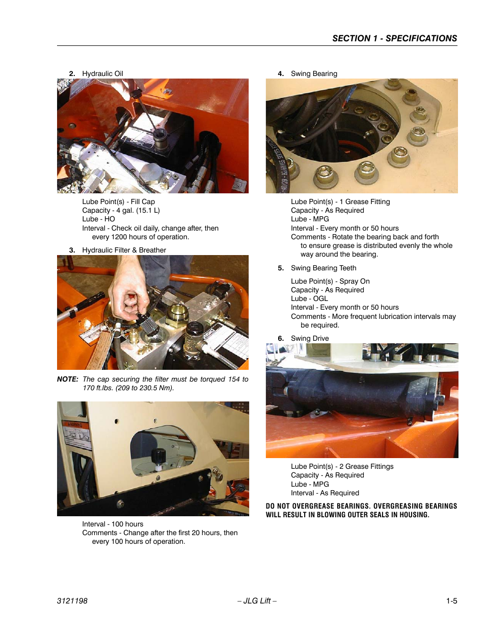 JLG T350 Service Manual User Manual | Page 19 / 230