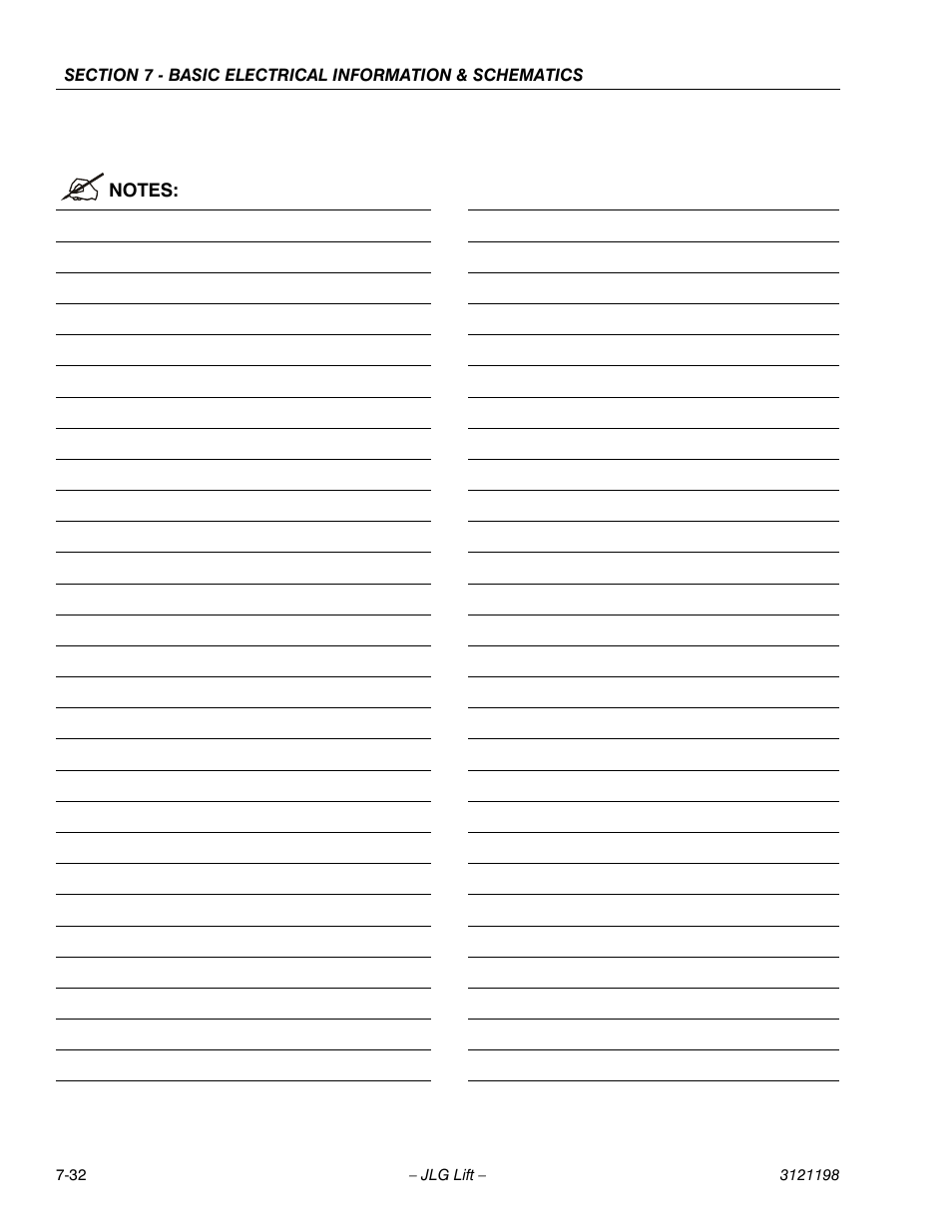 JLG T350 Service Manual User Manual | Page 228 / 230