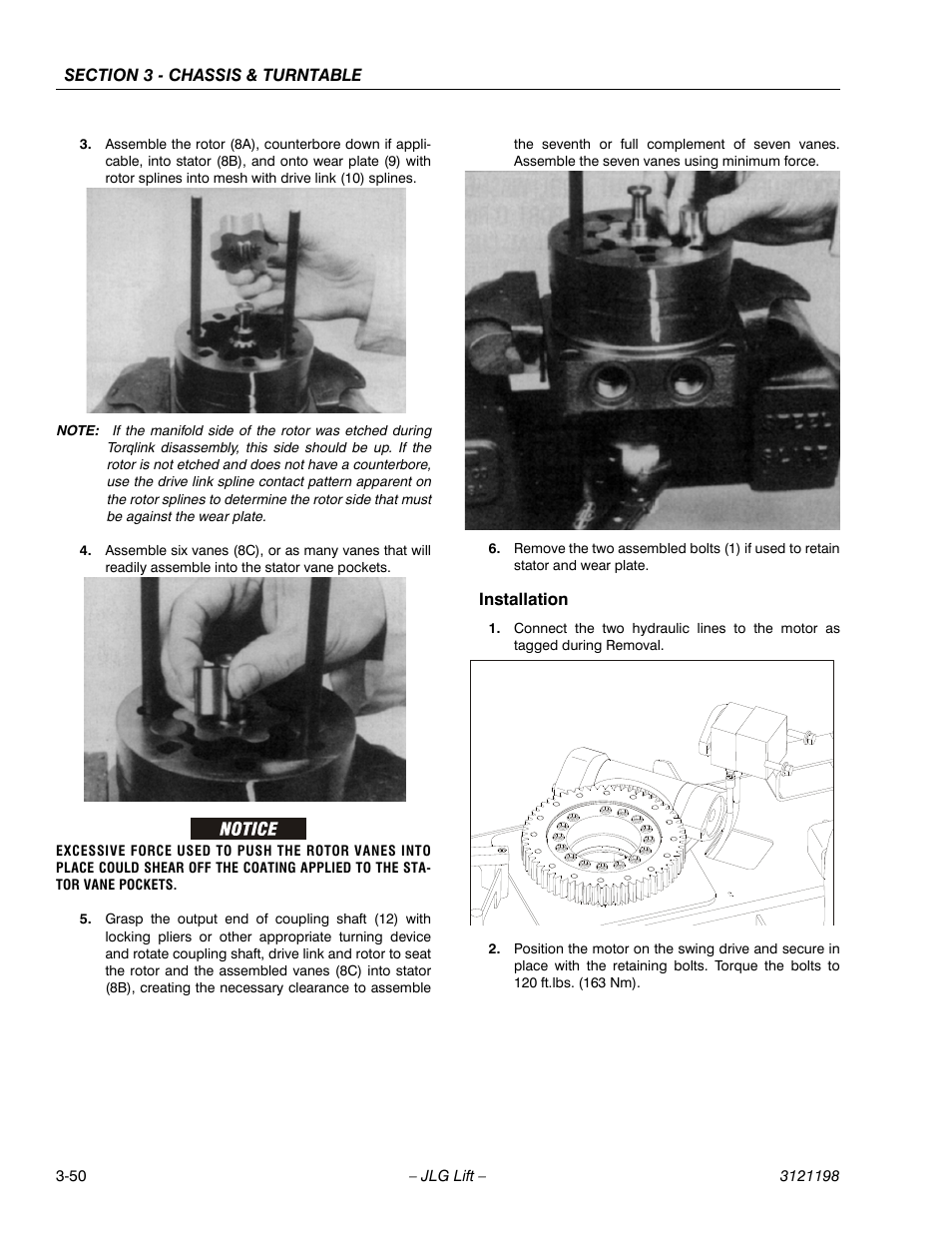 Installation, Installation -50 | JLG T350 Service Manual User Manual | Page 86 / 230