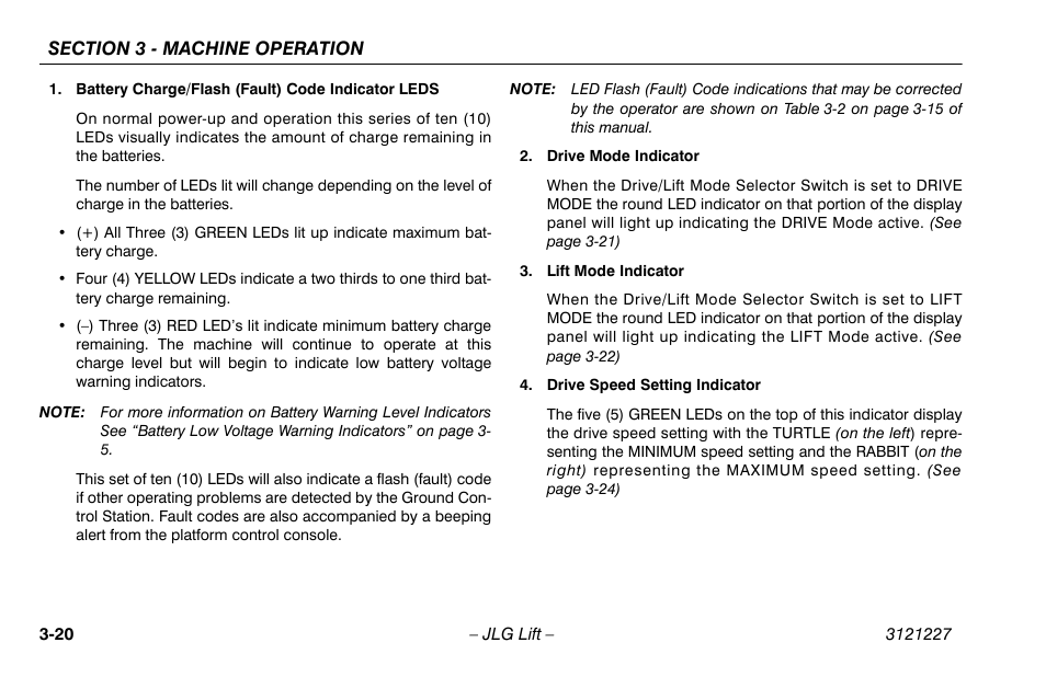 JLG 10MSP Operator Manual User Manual | Page 48 / 96