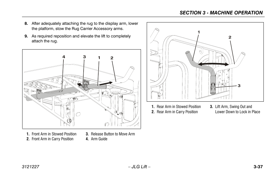 JLG 10MSP Operator Manual User Manual | Page 65 / 96