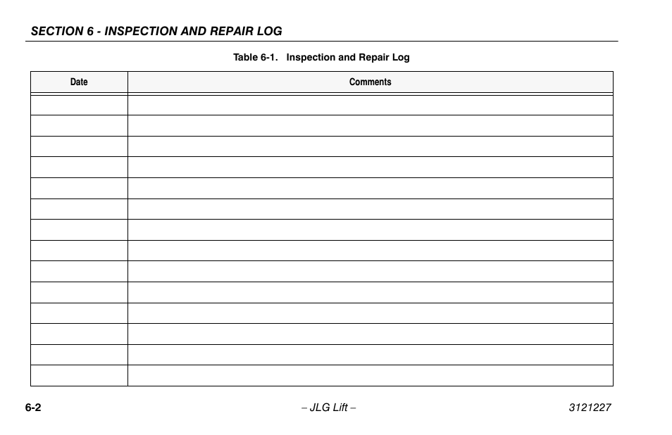JLG 10MSP Operator Manual User Manual | Page 92 / 96
