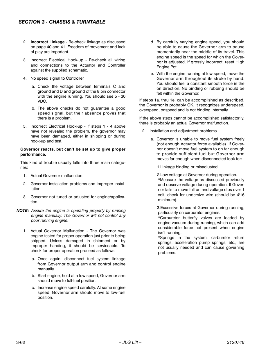 JLG 601S ANSI Service Manual User Manual | Page 102 / 244