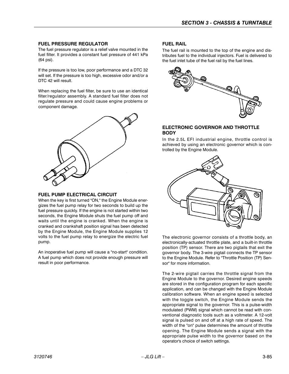 JLG 601S ANSI Service Manual User Manual | Page 125 / 244