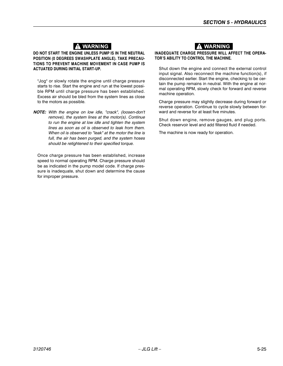 JLG 601S ANSI Service Manual User Manual | Page 173 / 244