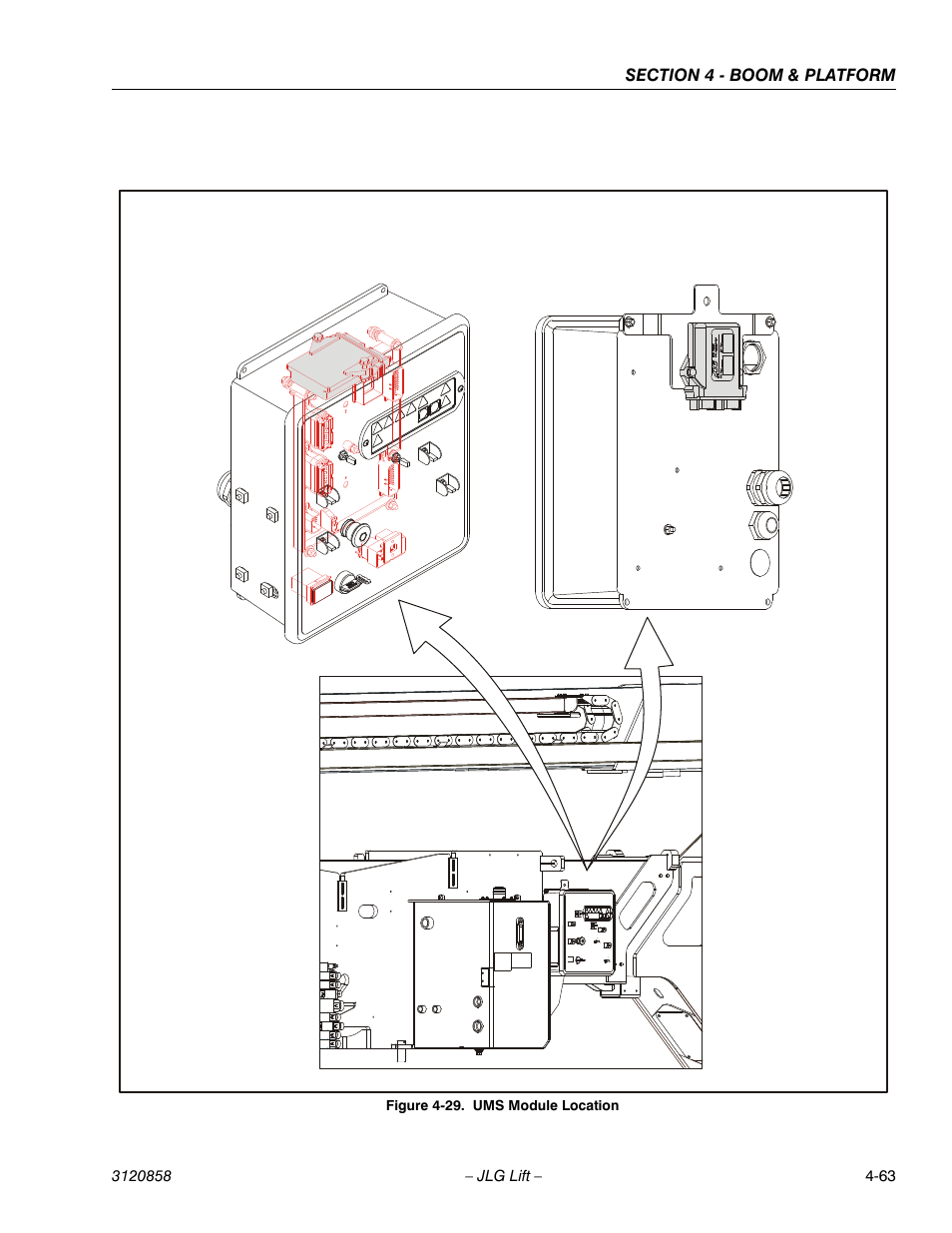 Ums module location -63 | JLG 800A_AJ Service Manual User Manual | Page 277 / 466