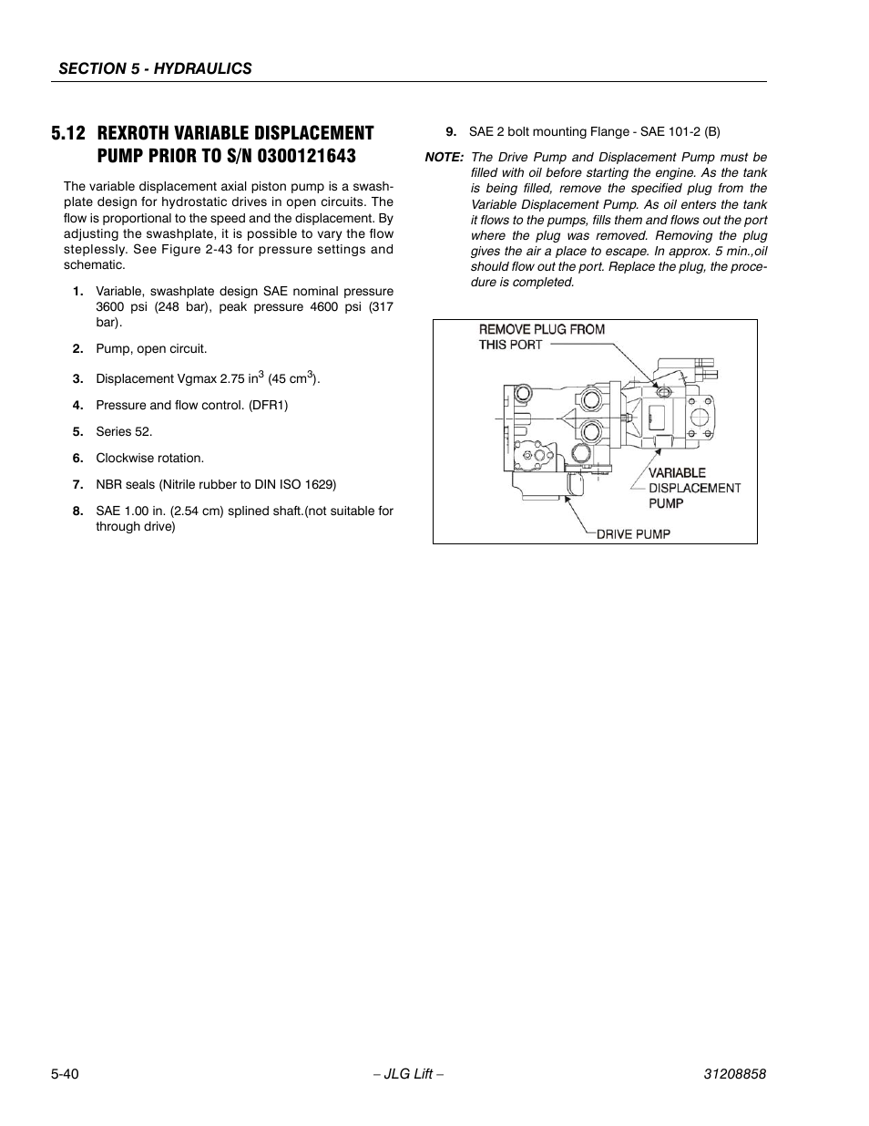 JLG 800A_AJ Service Manual User Manual | Page 322 / 466