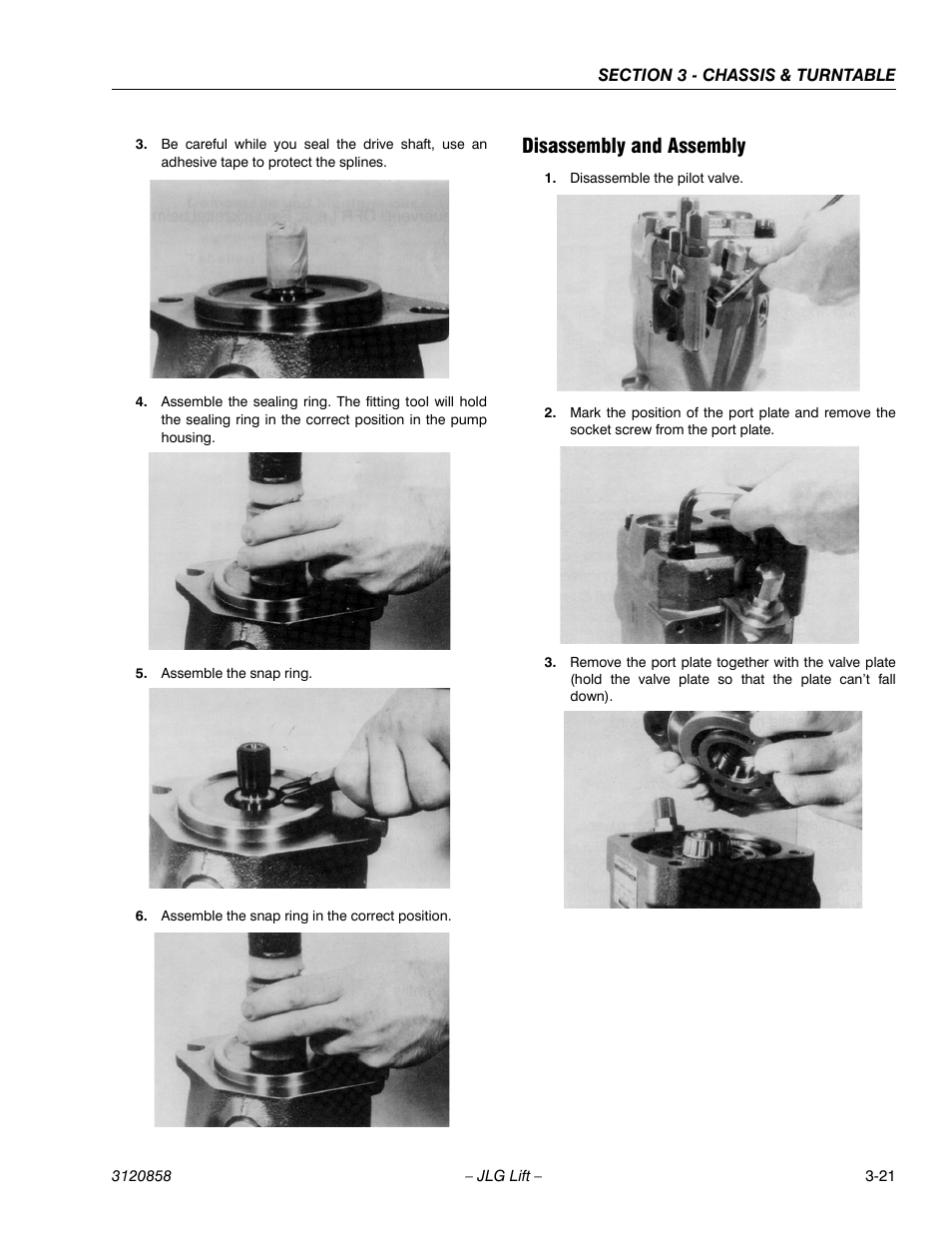 Disassembly and assembly, Disassembly and assembly -21 | JLG 800A_AJ Service Manual User Manual | Page 77 / 466