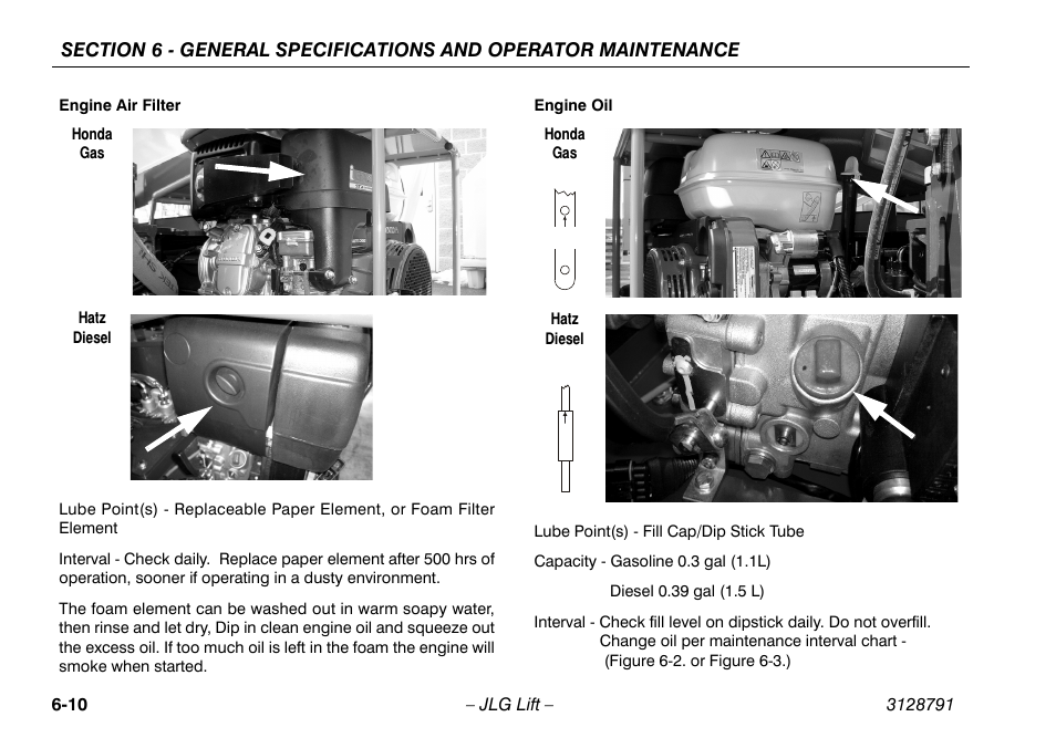 JLG X550AJ Operator Manual User Manual | Page 112 / 136