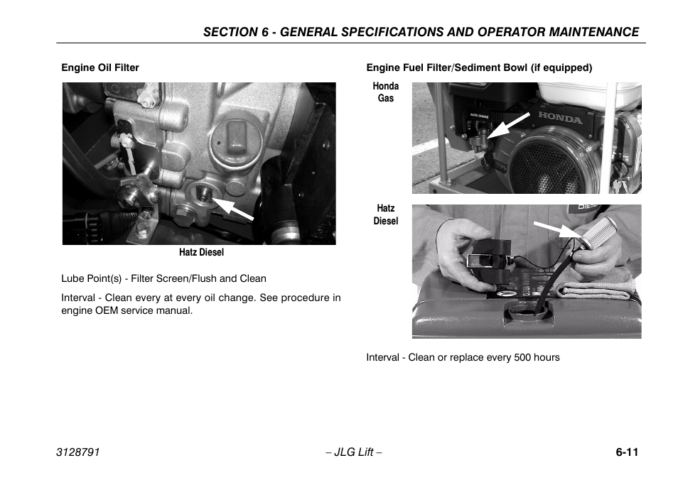 JLG X550AJ Operator Manual User Manual | Page 113 / 136