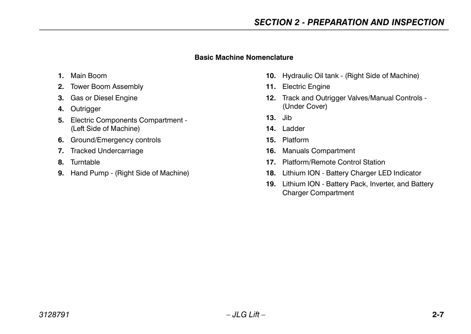 JLG X550AJ Operator Manual User Manual | Page 27 / 136